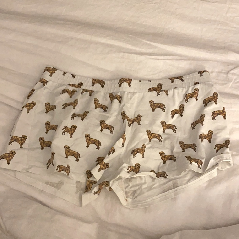 Large - Golden Retriever PJ Shorts